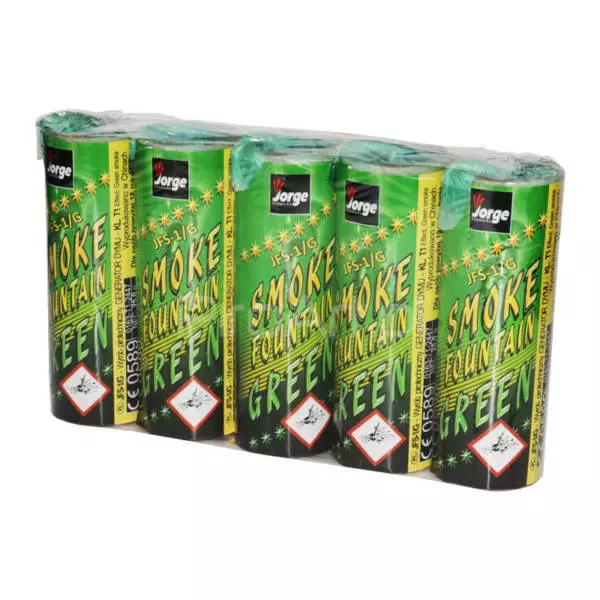 JFS-1/G Smoke Fountain Green 5 sztuk