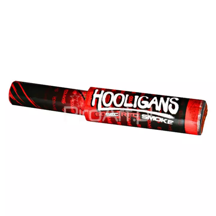 HDP60C Hooligans Pochodnia Dymna Red z uchwytem [20/5]