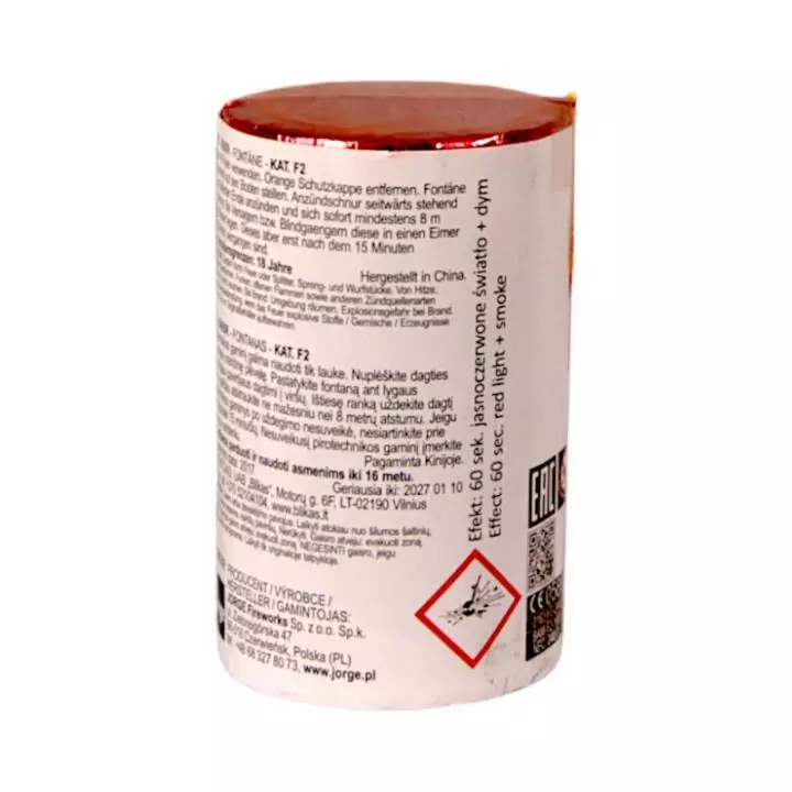 JS065R Ognie Wrocławskie Max Czerwone [24/1]